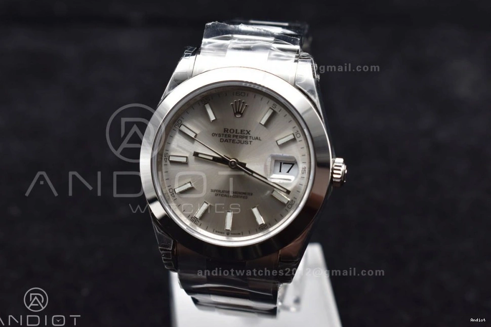 Bracelet Dial VSF SS on DateJust 41 904L 126330 VS3235 Silver 1:1 Best Oyster Edition 0331